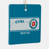 Curling sheet Curling stones Keramisch Ornament (Rechts)