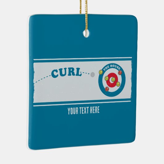 Curling sheet Curling stones Keramisch Ornament (Rechts)