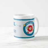 Curling sheet Curling stones Koffiemok (Voorkant rechts)