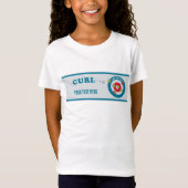 Curling sheet Curling stones T-shirt (Voorkant)