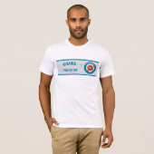 Curling sheet Curling stones T-shirt (Voorkant volledig)