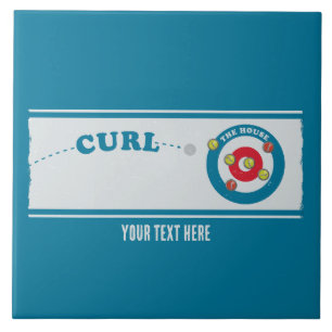 Curling sheet Curling stones Tegeltje