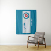 Curling sheet Curling stones Wandkleed (In situ)