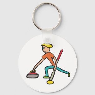 Curling Sleutelhanger