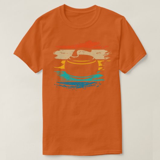 Curling-spellingspeler T-shirt (Design voorkant)