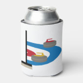 Curling Sport Blikjeskoeler (Blikje Voorkant)