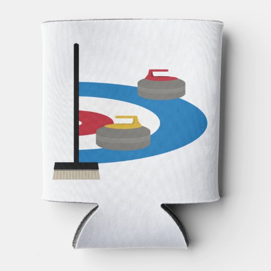 Curling Sport Blikjeskoeler (Voorkant)