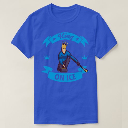Curling Sport Design winter sport T-shirt (Design voorkant)