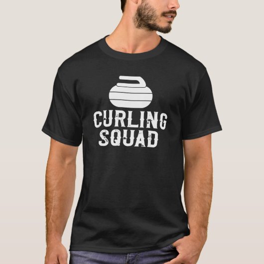 Curling Squad T-shirt (Voorkant)