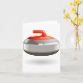 Curling Stone Note-kaarten Kaart (Gele Bloem)