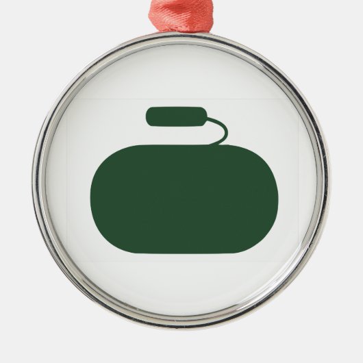 Curling Stone Ornament (Voorkant)