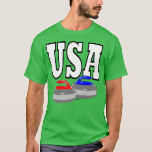 CURLING STONES USA T-SHIRT