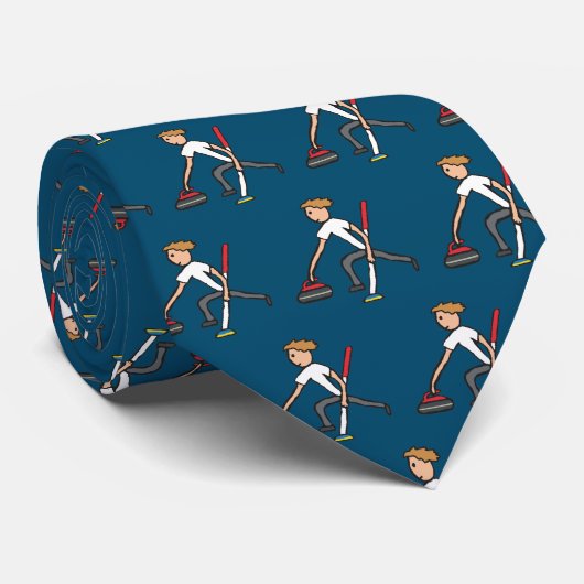 Curling Stropdas (Opgerold)