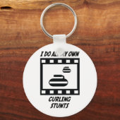Curling Stunts Sleutelhanger (Voorkant)