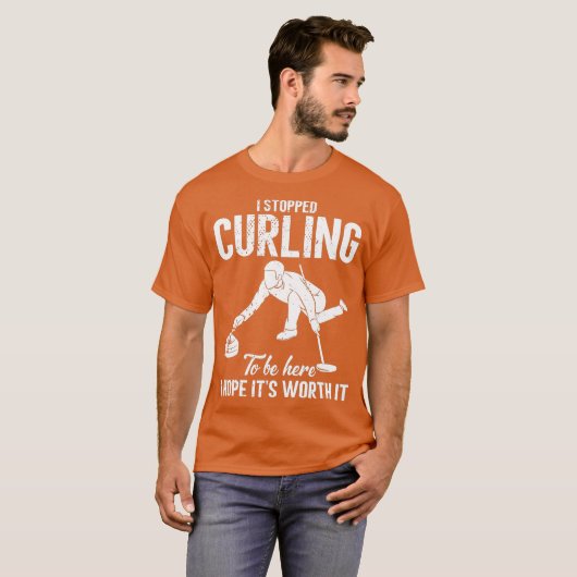 Curling T-shirt (Voorkant volledig)