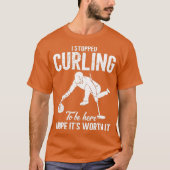 Curling T-shirt (Voorkant)