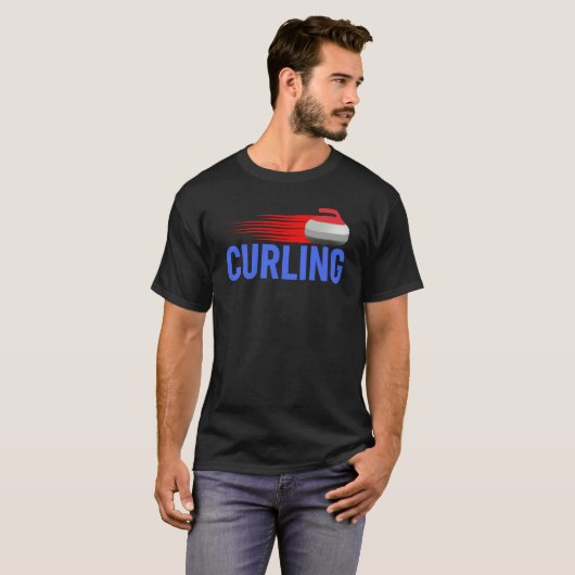 Curling T-shirt (Voorkant volledig)