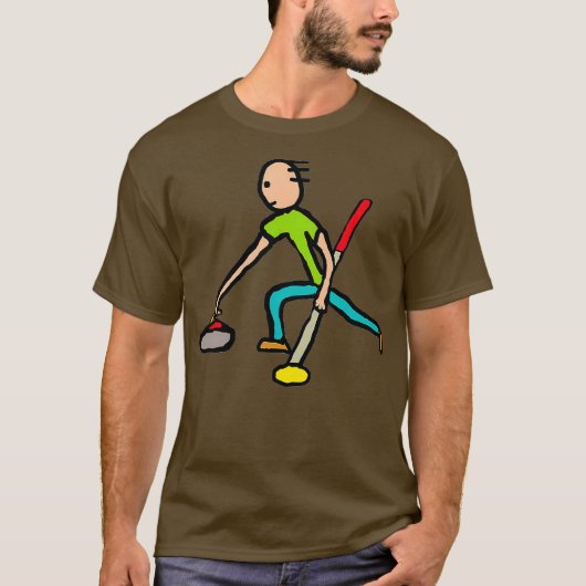 Curling T-shirt (Voorkant)