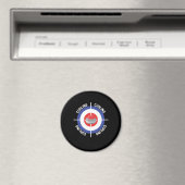 Curling Target Ice Chess Boules Shuffleboard Gift Magneet (Insitu (Vaatwasser))