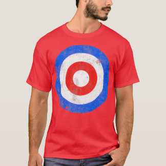 Curling Target Wintersport kijk T-shirt