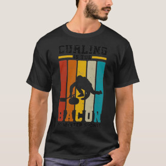 Curling Team geeft Curl Curler Sports Winter T-shirt