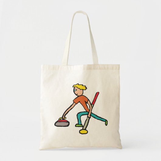 Curling Tote Bag (Voorkant)