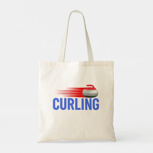 Curling Tote Bag (Achterkant)