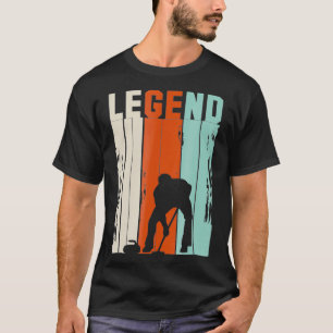 Curling Tshirt Legend T-shirt Curler Team