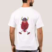 Curling Vikings T-shirt (Achterkant)