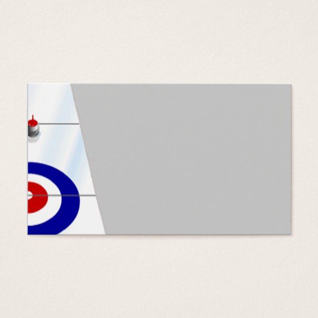 Curling Visitekaartje (Voorkant)