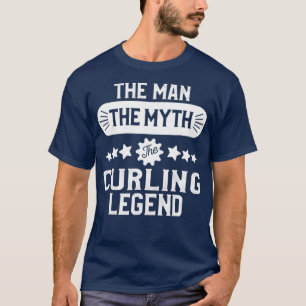 Curling voor Mannen Grappige krultang cadeau voor T-shirt