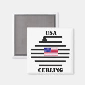 Curling VS 2010 Magneet (Voorkant / Achterkant)