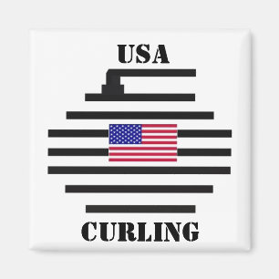 Curling VS 2010 Magneet