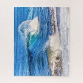 Curling Waves in Baja, Mexico Legpuzzel (Verticaal)