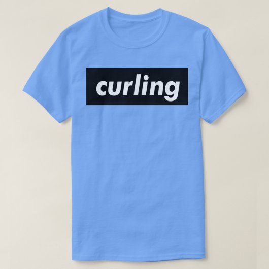 Curling Wintersport 6 T-shirt (Design voorkant)