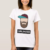 Curlingseb White T-Shirt Women (Voorkant)