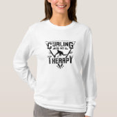 Curlingtherapie T-shirt (Voorkant)