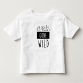 Curls Gone Wild Kinder Tshirt (Voorkant)