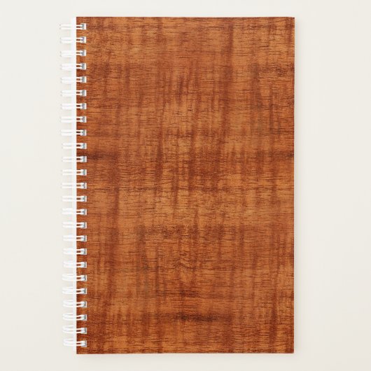 Curly Acacia Wood Grain look Planner (Voorkant)