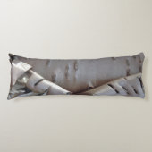 Curly Birch Bark Tree Rustic Body Pillow Lichaamskussen (Voorkant)