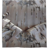 Curly Birch Bark Tree Rustic Douchegordijn (Voorkant)