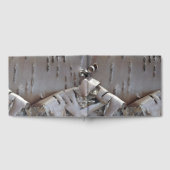 Curly Birch Bark Tree Rustic Guest Book Gastenboek (Volledig)