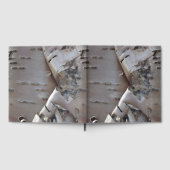 Curly Birch Bark Tree Rustic Guest Book Gastenboek (Volledig)