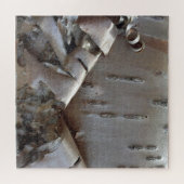 Curly Birch Bark Tree Rustic Legpuzzel (Horizontaal)