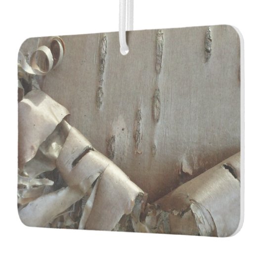 Curly Birch Bark Tree Rustic Luchtverfrisser (Links)