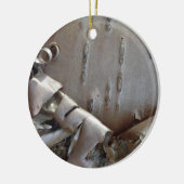 Curly Birch Bark Tree Rustic Ornament (Links)
