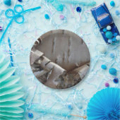 Curly Birch Bark Tree Rustic Papieren Bordje (Feest)