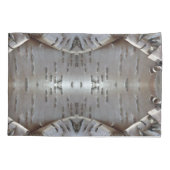 Curly Birch Bark Tree Rustic Pillowcase Kussensloop (Achterkant)