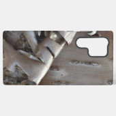 Curly Birch Bark Tree Rustic Samsung Galaxy Hoesje (Achterkant horizontaal)