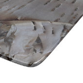 Curly Birch Bark Tree Rustic Snijplank (Hoek)